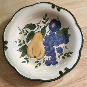 Home Trends Granada Salad Plate 8.5" | Fruit Pattern